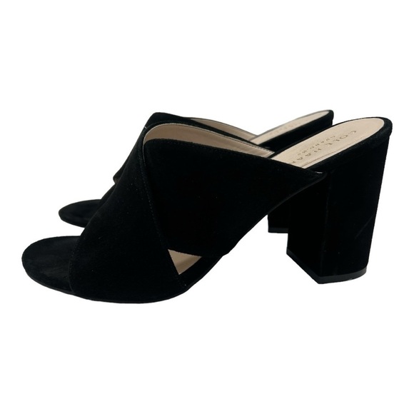 COLE HAAN
Gabby Slip-On Block-Heel Sandals suede Black size 6 B - Picture 4 of 10